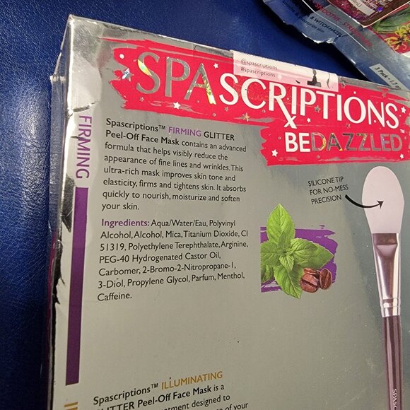 3 Three New Spascriptions Glitter Peel Off Face Masks Be Dazzled - Picture 11 of 11